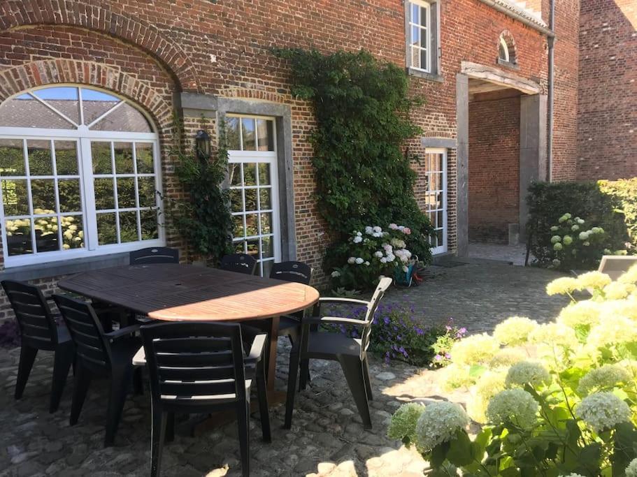 Le Cottage - Maison De 6 A 8 Personnes - La Ferme Du Try Frasnes-lez-Gosselies エクステリア 写真